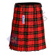 Scottish Men's 9 Piece 8 Yards Kilt Outfit, Wallace Tartan Kilt