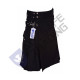 Active Men's Black cargo pocket utility kilt 100% COTTON